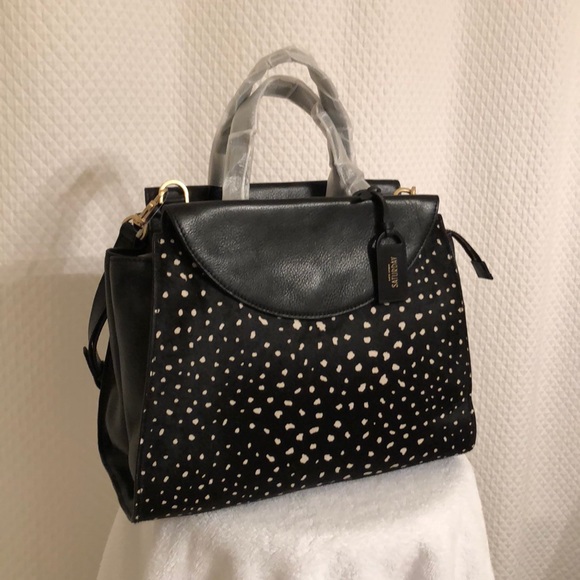 kate spade Handbags - Kate Spade Saturday Faux Calf Hair “A” Satchel